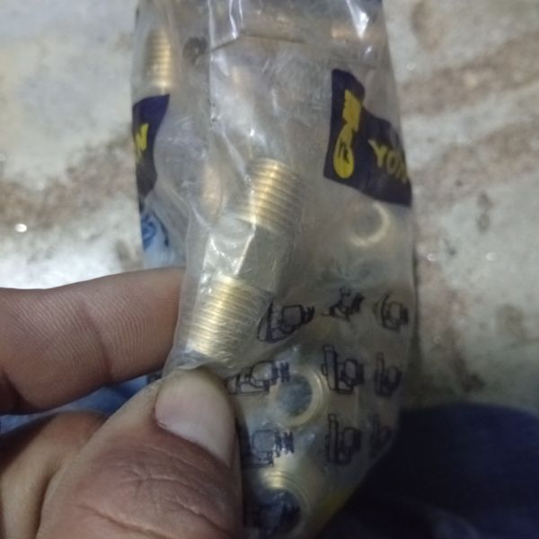 นิปเปิ้ล 1/4" ทองเหลือง