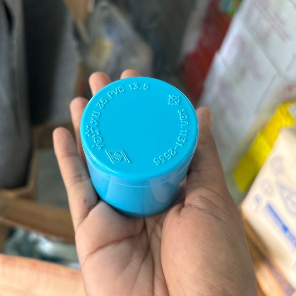 ฝาครอบ 1.1/4" PVC หนา