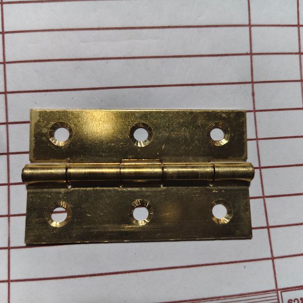 บานพับทองเหลือง 3"