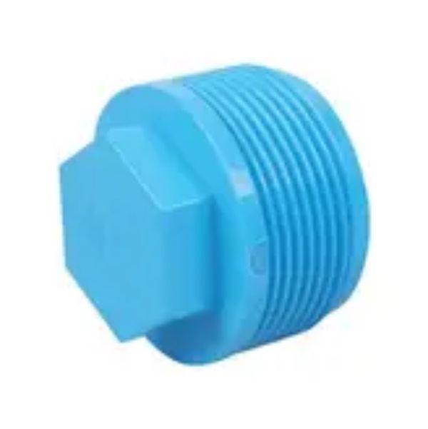 ฝาอุดเกลียวนอก 1.1/4" PVC ตราเสือ