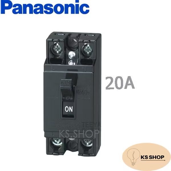 เบรกเกอร์ 20A PANASONIC แท้ HB