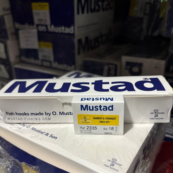 (F) เบ็ด 18 MUSTAD 2335
