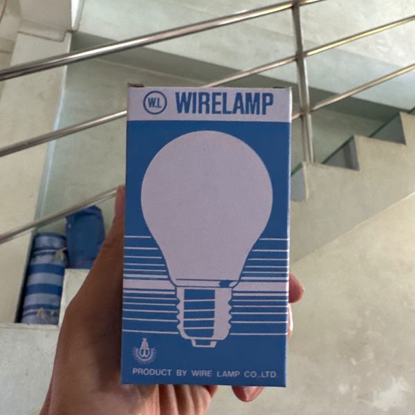 หลอดไฟฝ้า 24V60W wirelamp