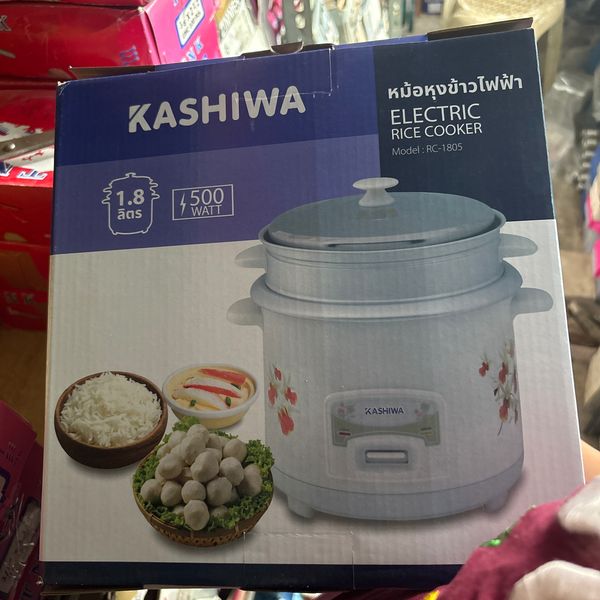หม้อหุงข้าวไฟฟ้า KASHIWA 1.8L