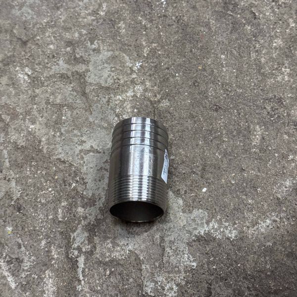 แป๊บสวมยาง 1.1/2*3" STL