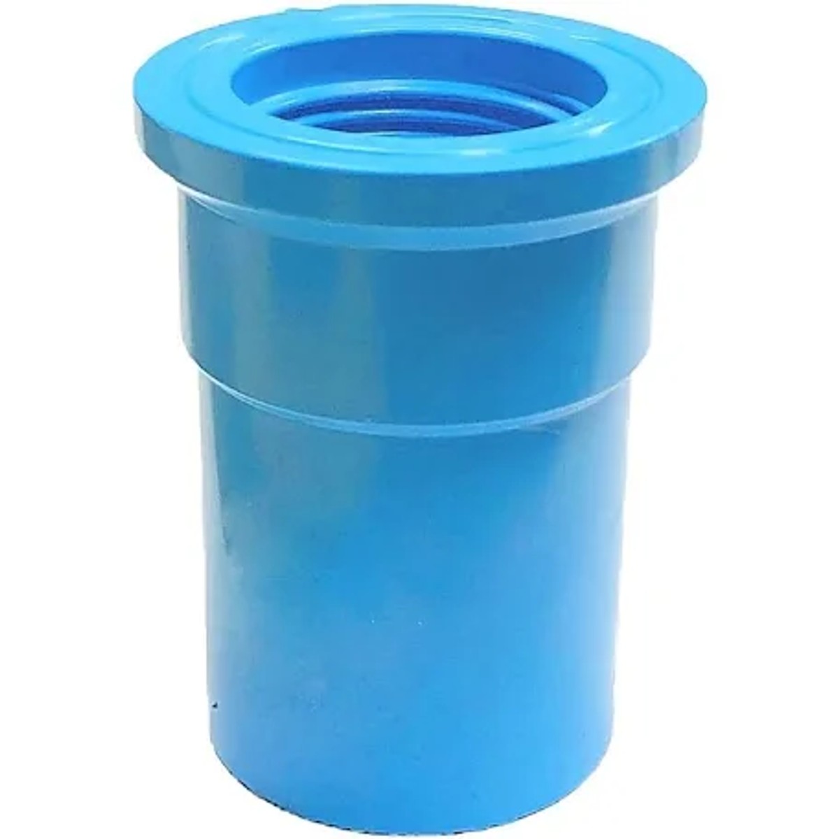 ข้อต่อตรงเกลียวใน 1" PVC สีฟ้า