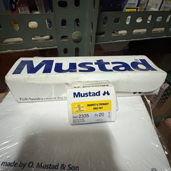 (F) เบ็ด 20 MUSTAD 2335