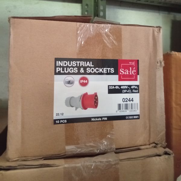 ปลั๊กเพาเวอร์ตัวเมีย 124" SA.LE 32A-6H,400V