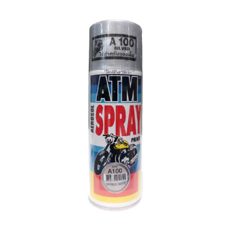 สีสเปรย์ ATM A100 (Sparkle silver)
