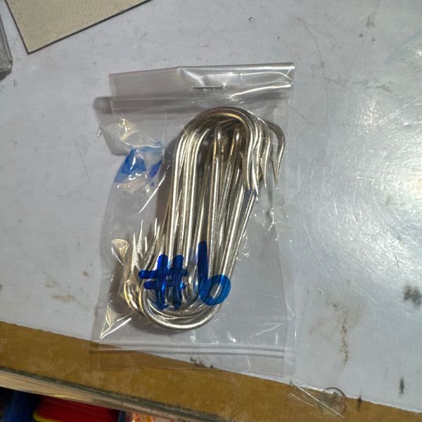 เบ็ด 6 (12ตัว) MUSTAD 2335