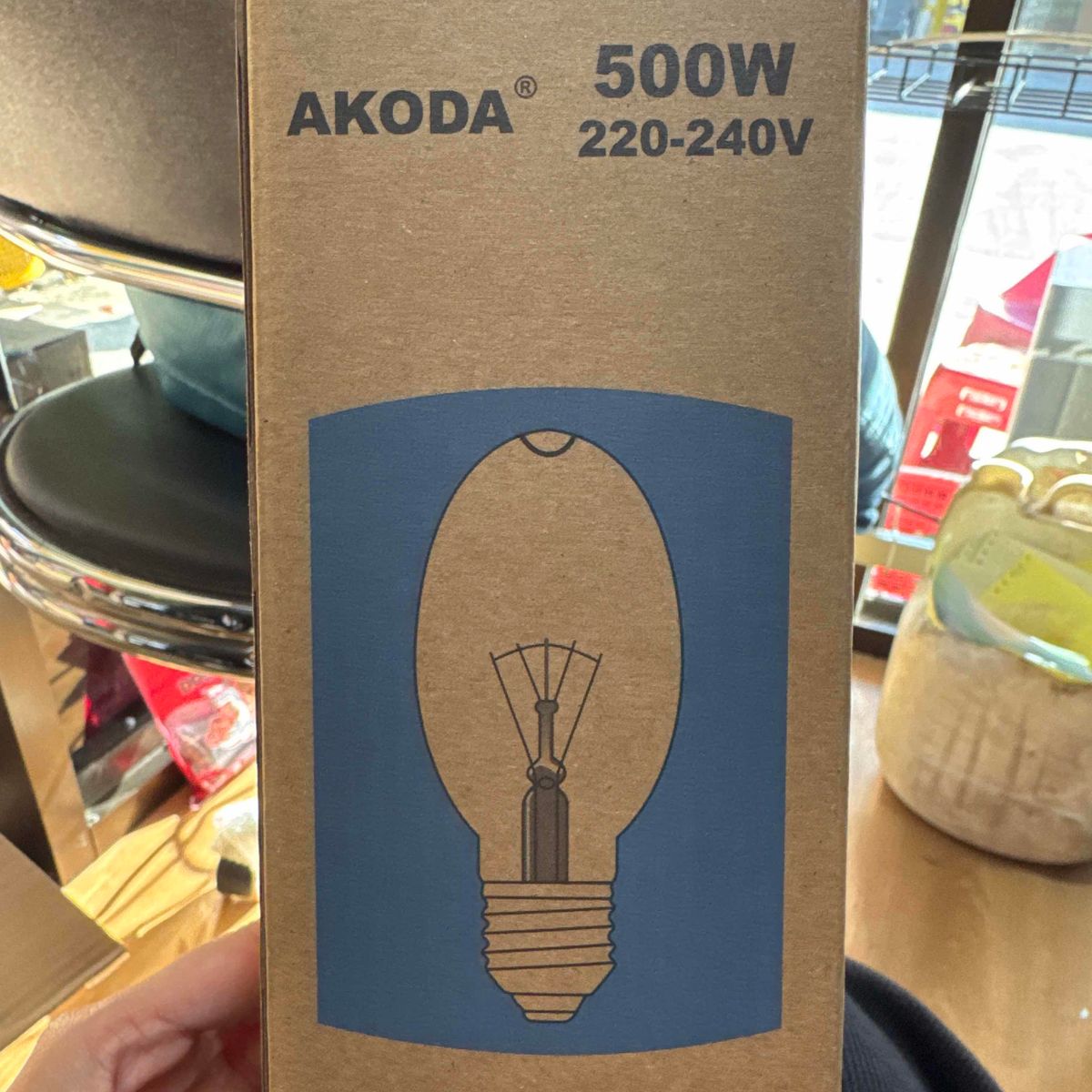 หลอดไฟปั่น 500w E40 220-240V AKODA