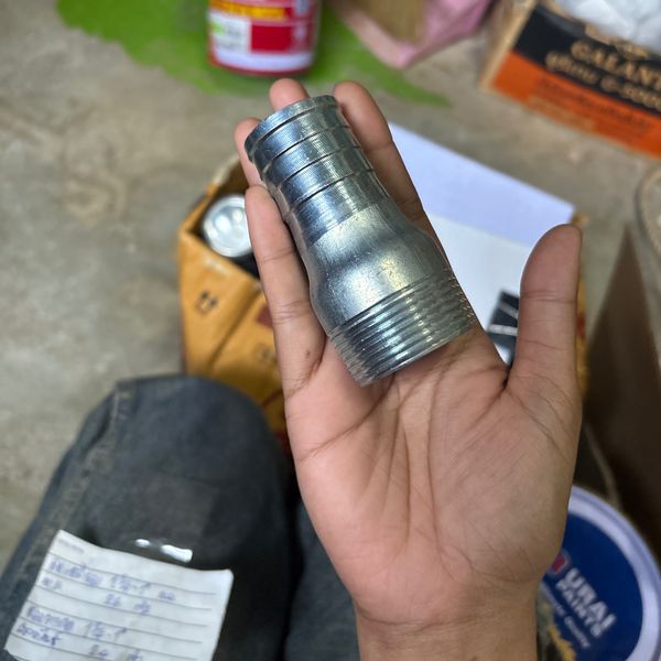 แป๊บสวมยางลด 1.1/4*1" เหล็ก