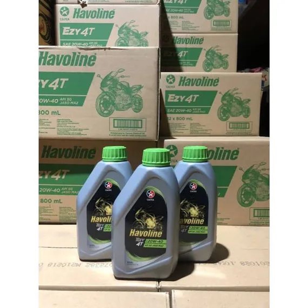 น้ำมันเครื่อง 4T ยี่ห้อ CALTEX 800 mL