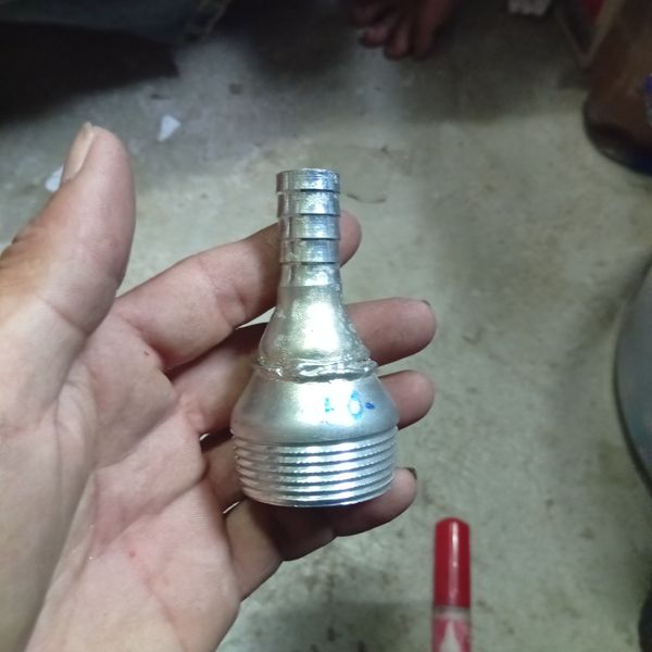 แป๊บสวมยางลด 1.1/4*1/2" เหล็ก