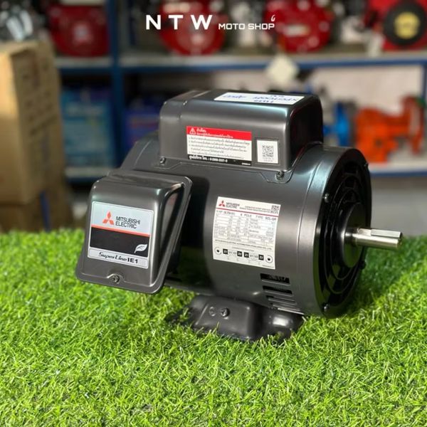 มอเตอร์ MITSUBISHI รุ่น  SCL-QR 1HP 4P 3เฟส 220/380 โวลต์ IP44 (ใช้กับไฟ 380v) มิตซูบิชิ
