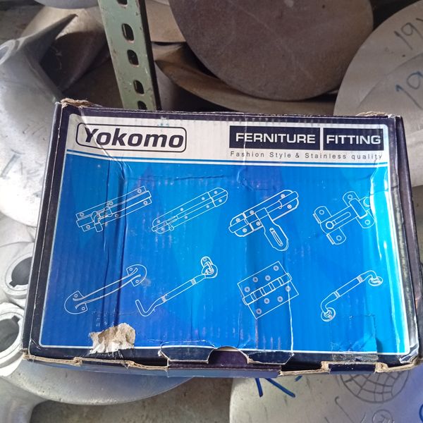 กลอนประตูสแตนเลส 306x4" YOKOMO