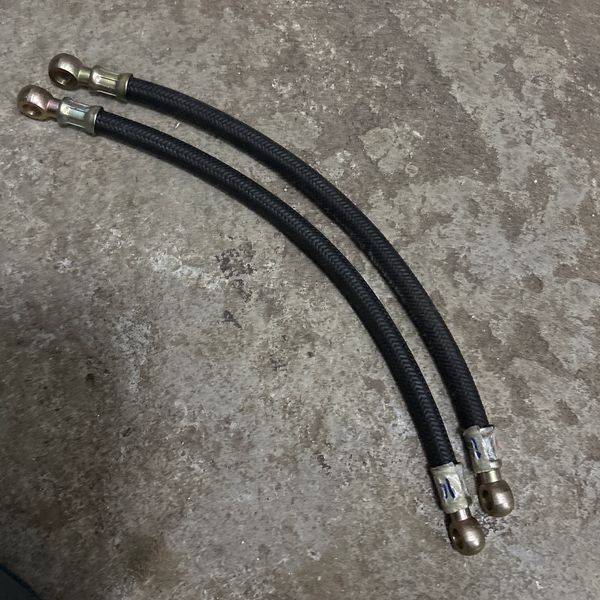 สายน้ำมันเครื่อง 14“ ถัก
