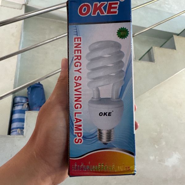 หลอดไฟไตะเกียบ OKE 220v30w 6400k