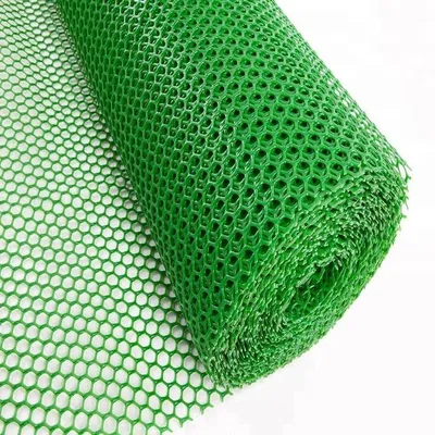 (แบ่ง) ตาข่ายพลาสติก สีเขียว 330*90cm*30m (9มิล) SM