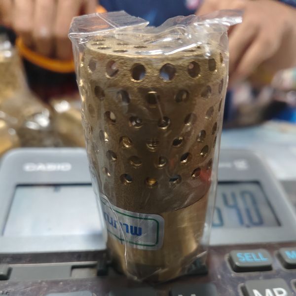 หัวดูด 3" ทองเหลือง