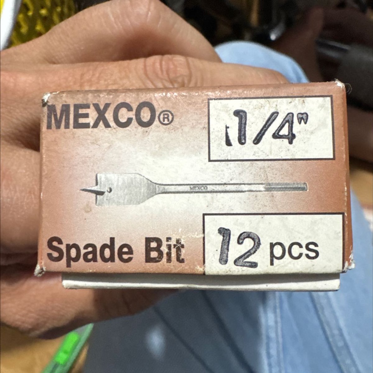 ดอกสว่าน 1/4 ใบพาย MEXCO