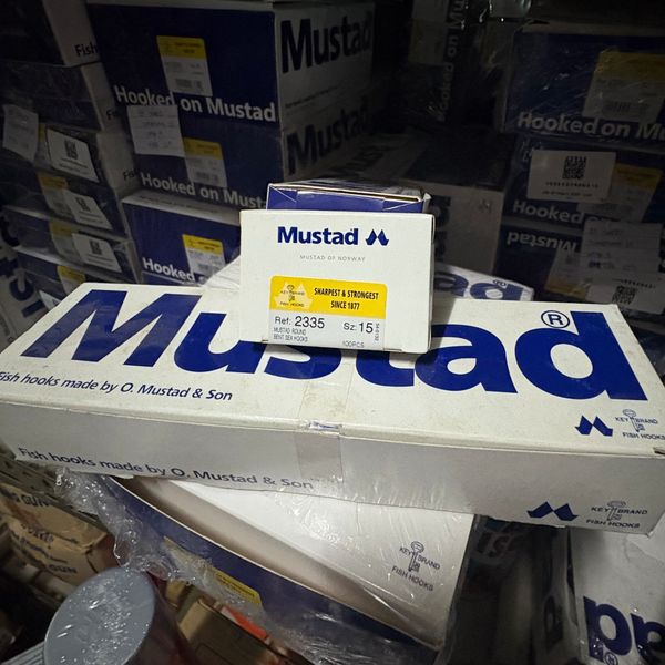 (F) เบ็ด 15 MUSTAD 2335