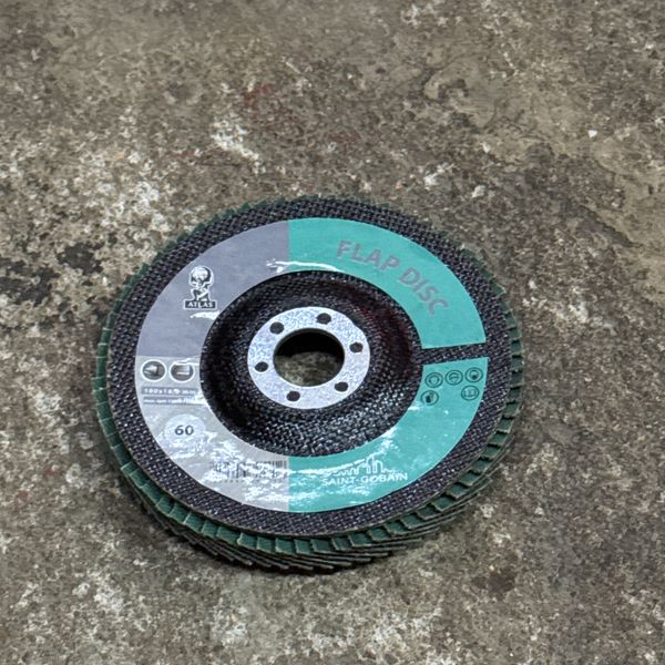 แผ่นขัดกระดาษทรายซ้อน 60 ATLAS-FLAP DISC