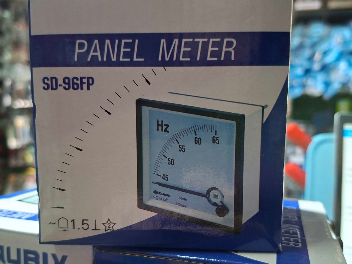 มิเตอร์เฮิร์ต 45-65Hz (จอเข็ม) QUBIX