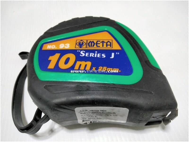ตลับเมตร 10M 25MM  META
