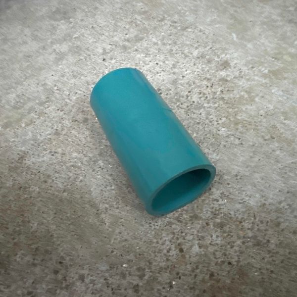 ข้อต่อตรง 1.1/4" PVC สีฟ้า หนา