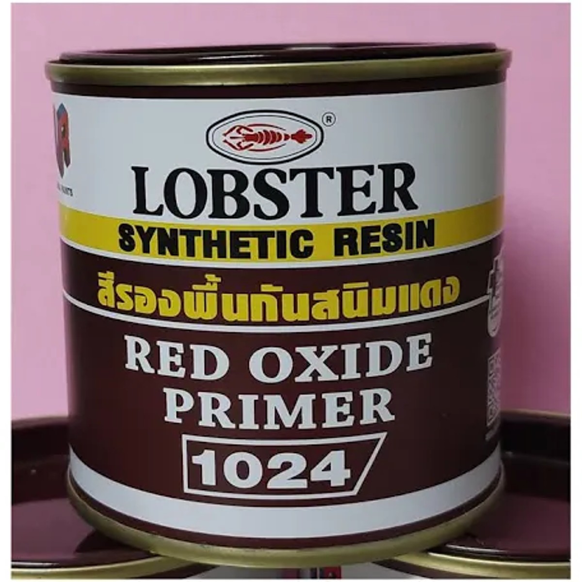 สีรองพื้นกันสนิมแดง ยี่ห้อ LOBSTER No.1024 0.28 L
