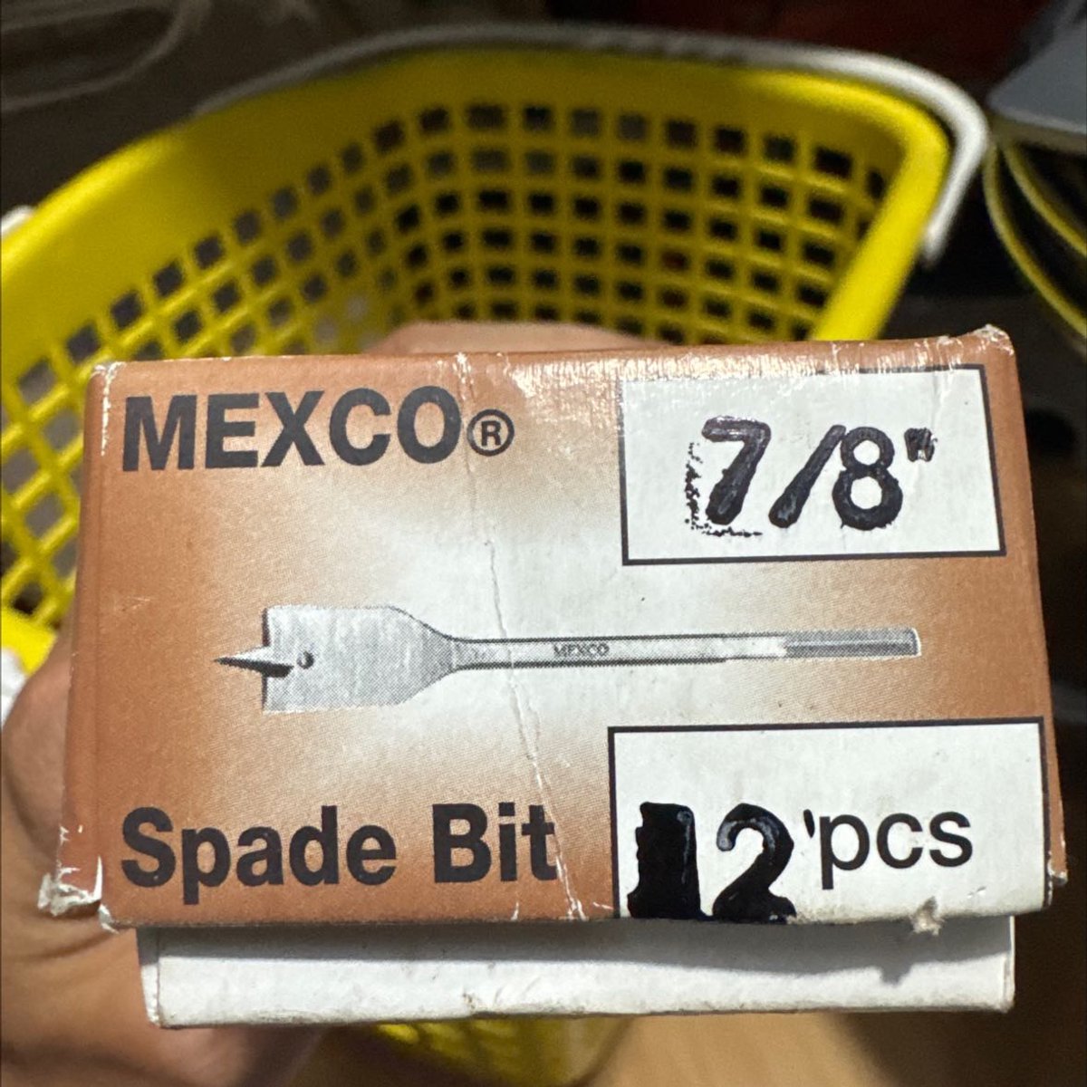 ดอกสว่าน 7/8 ใบพาย MEXCO