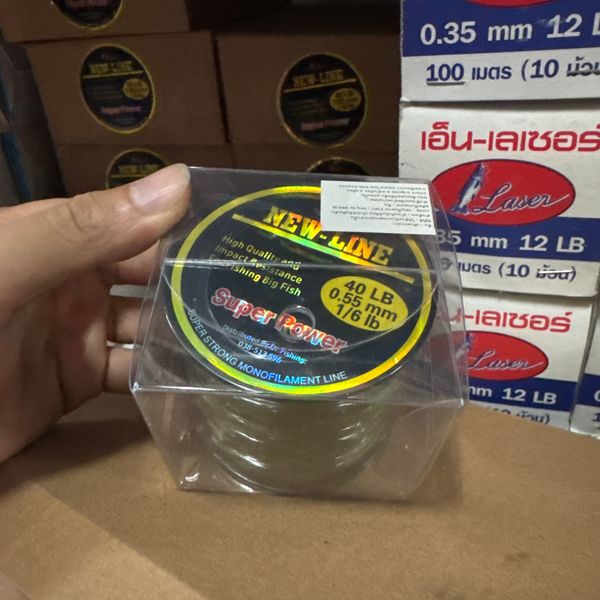 เอ็นตกปลา LAVEN 40LB 0.6mm 1/6lb