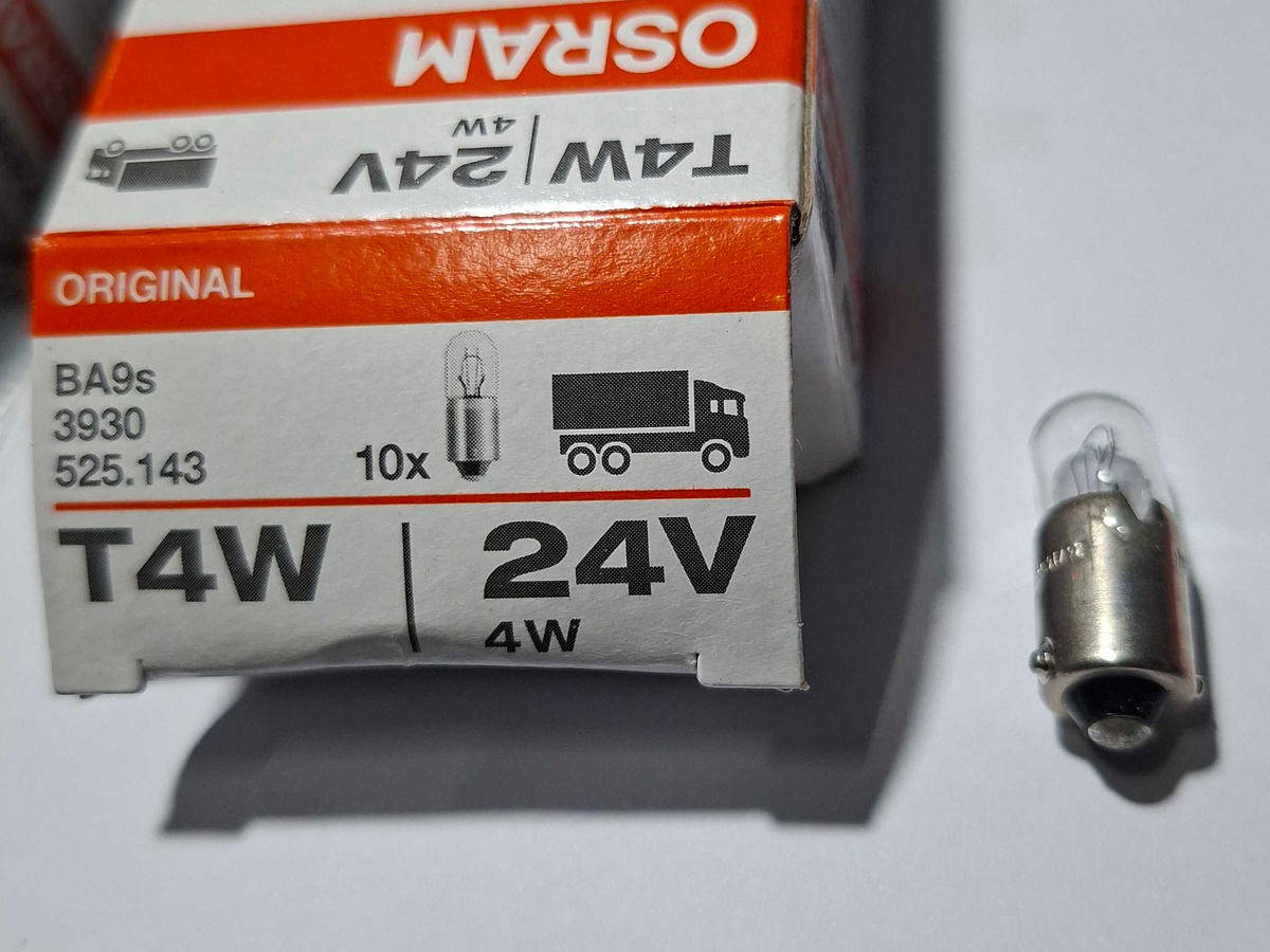 หลอดไฟหน้าปัด 24v4w