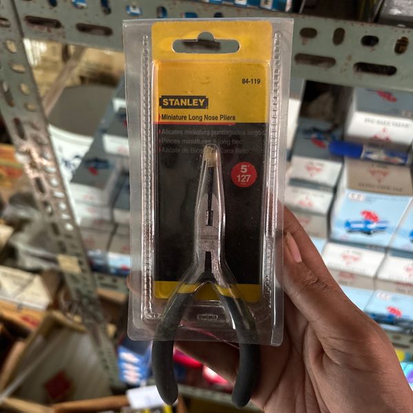 คีมปากแหลมมินิ STANLEY 5”