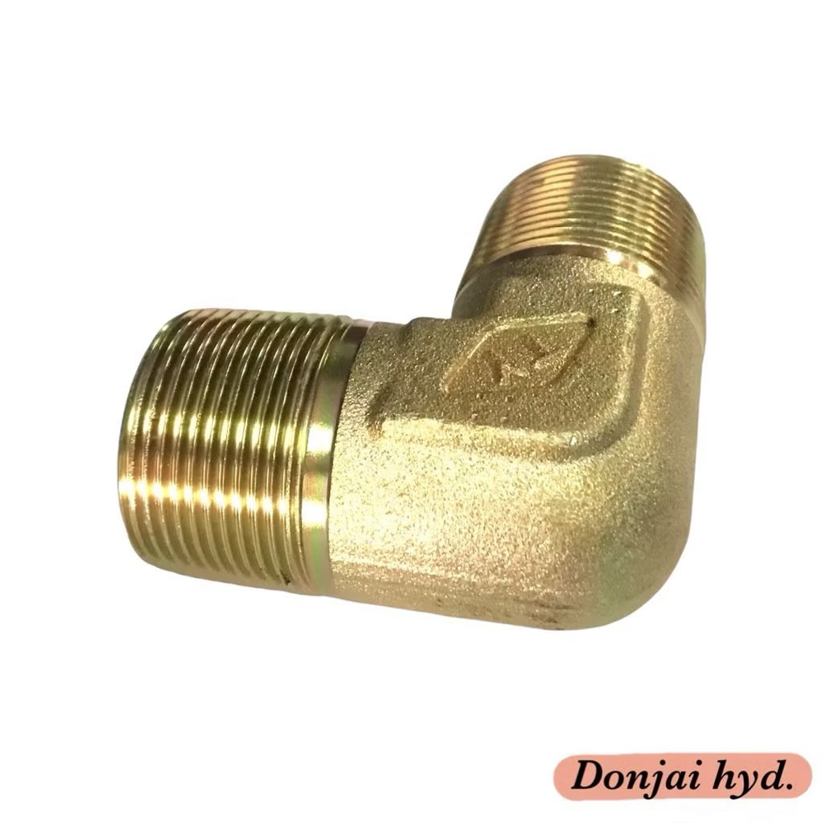 ข้อต่อไฮดรอลิค ข้องอ Hydraulic Male 90 Elbow PT Thread เกลียว PT x PT ข้อต่องอ 90 องศา (250 Bar) 3/8*3/8