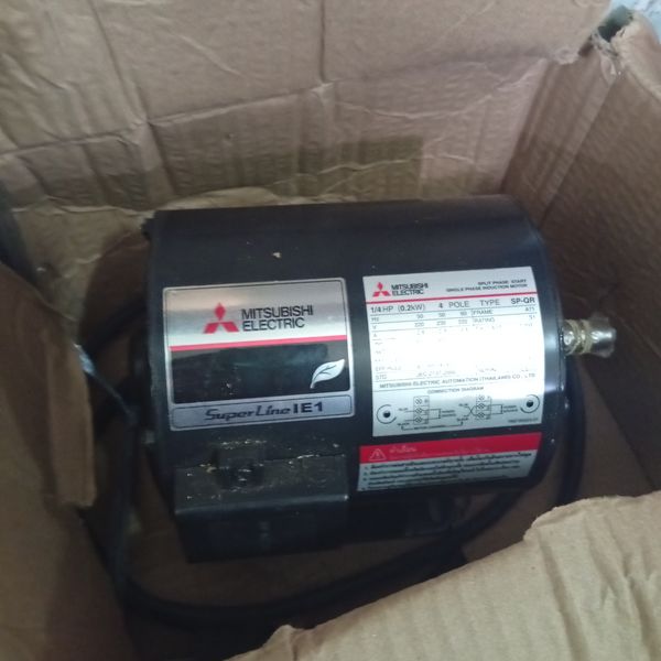 มอเตอร์ไฟฟ้า 1/4 HP รุ่น MITSUBISHI