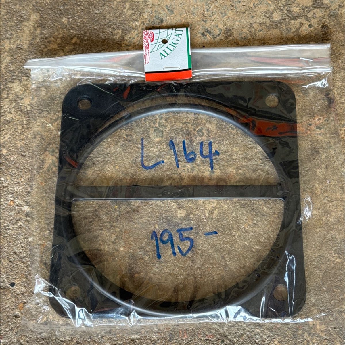 ประเก็น cooler L-164 เหลี่ยม ตรง