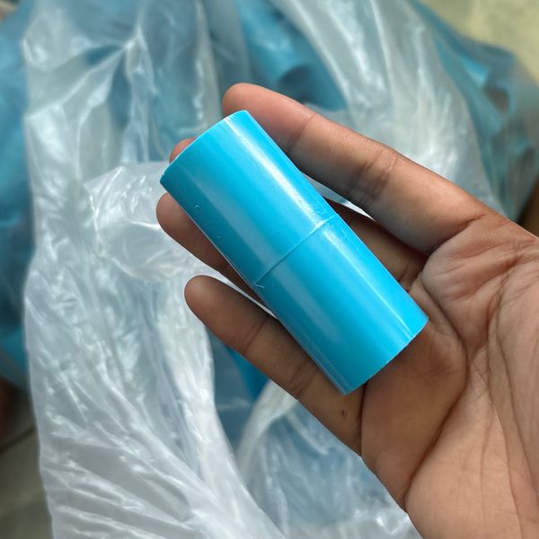 ข้อต่อตรง 1/2" PVC สีฟ้า หนา