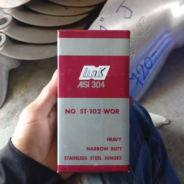 บานพับ STL (4“) LINK AISI 304