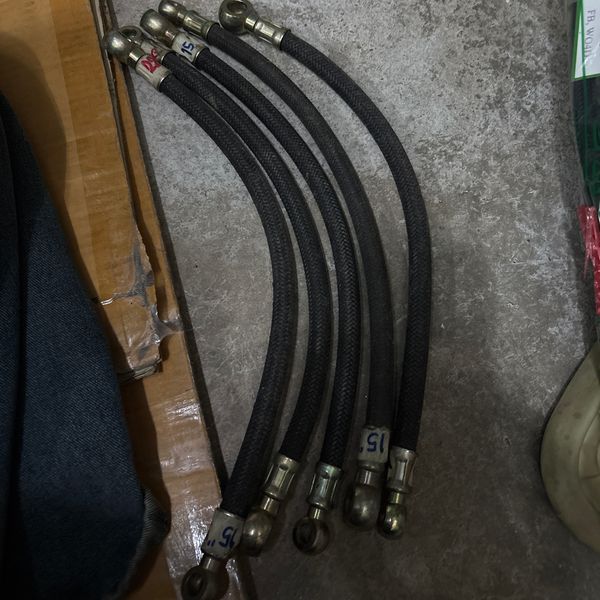 สายน้ำมันเครื่อง 15“ถัก