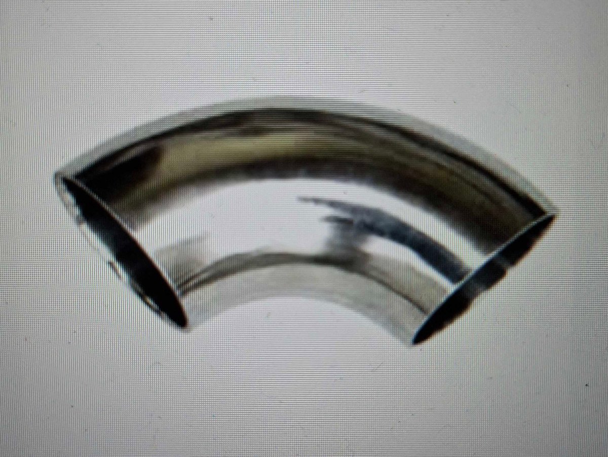 ข้องอเชื่อม 1.1/2" STL แบบเงา