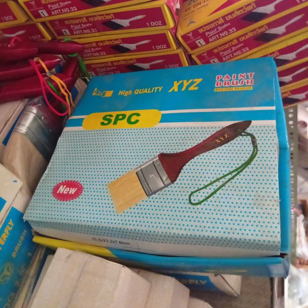 แปรงทาสี 4" ยี่ห้อ SPC