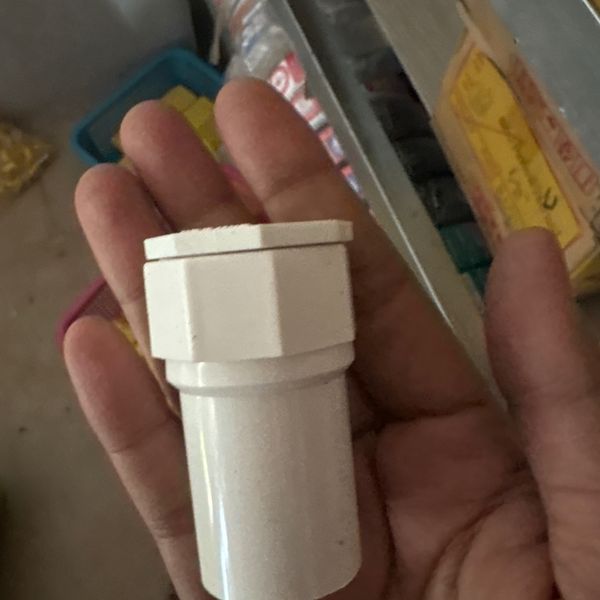 ข้อต่อเข้ากล่อง 1/2" (Connector) PVC สีขาว