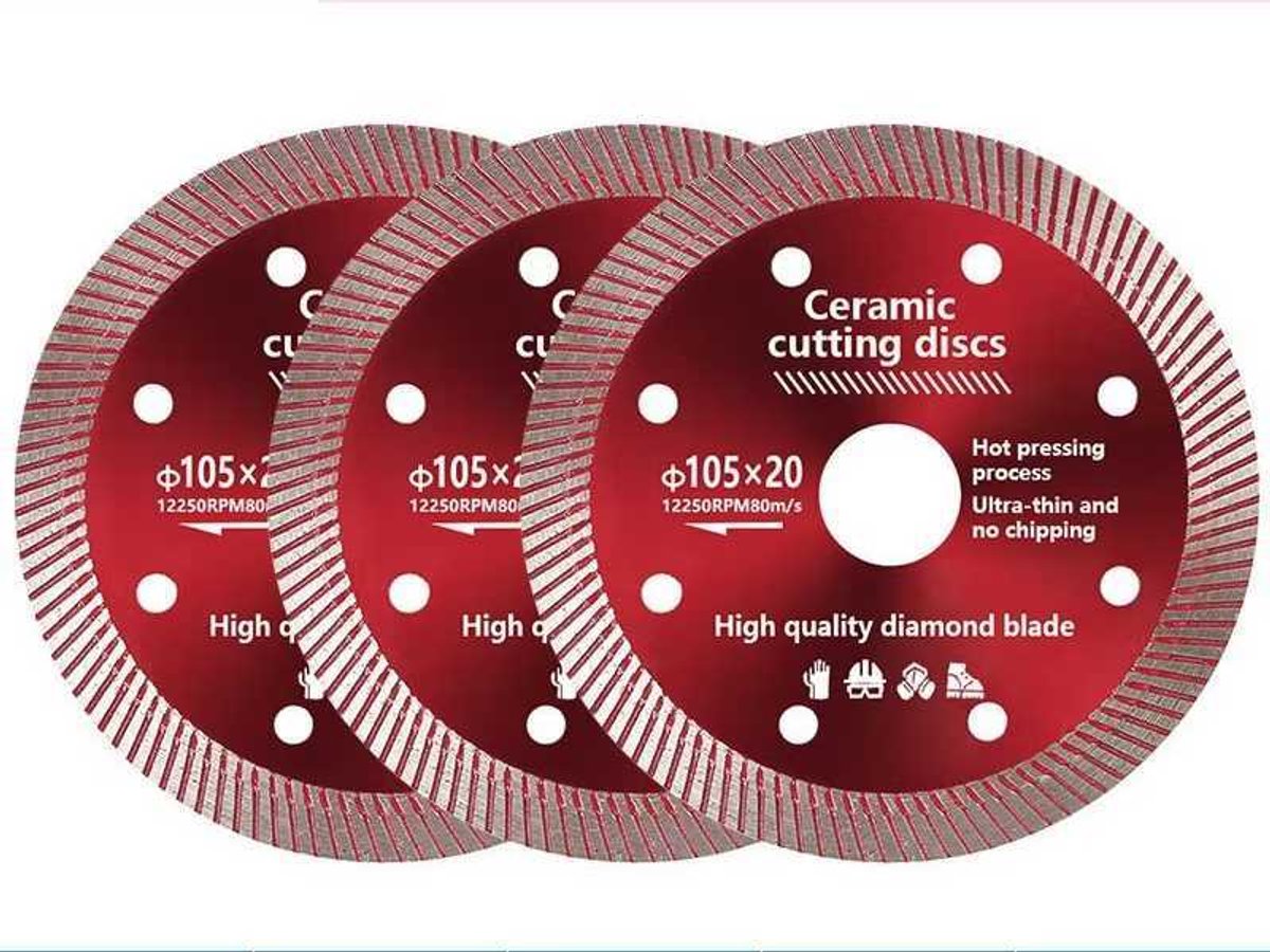 ใบเพชร 4" 2IN1 ECO #MC101-2 สีแดง MAXMA
