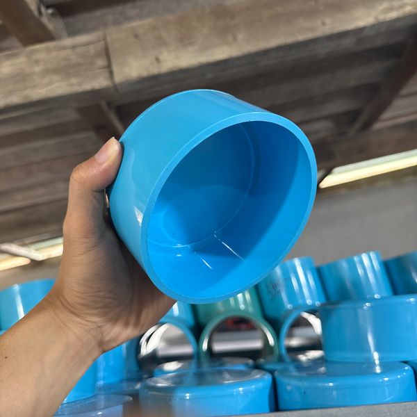 ฝาครอบ 4" PVC บาง