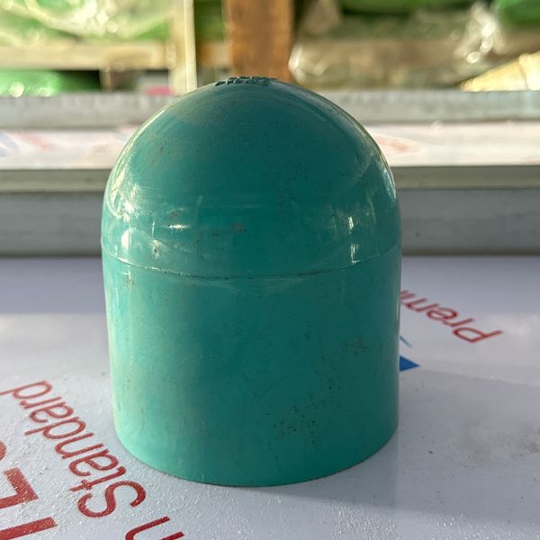 ฝาครอบ 3" PVC หนา นูนพิเศษ