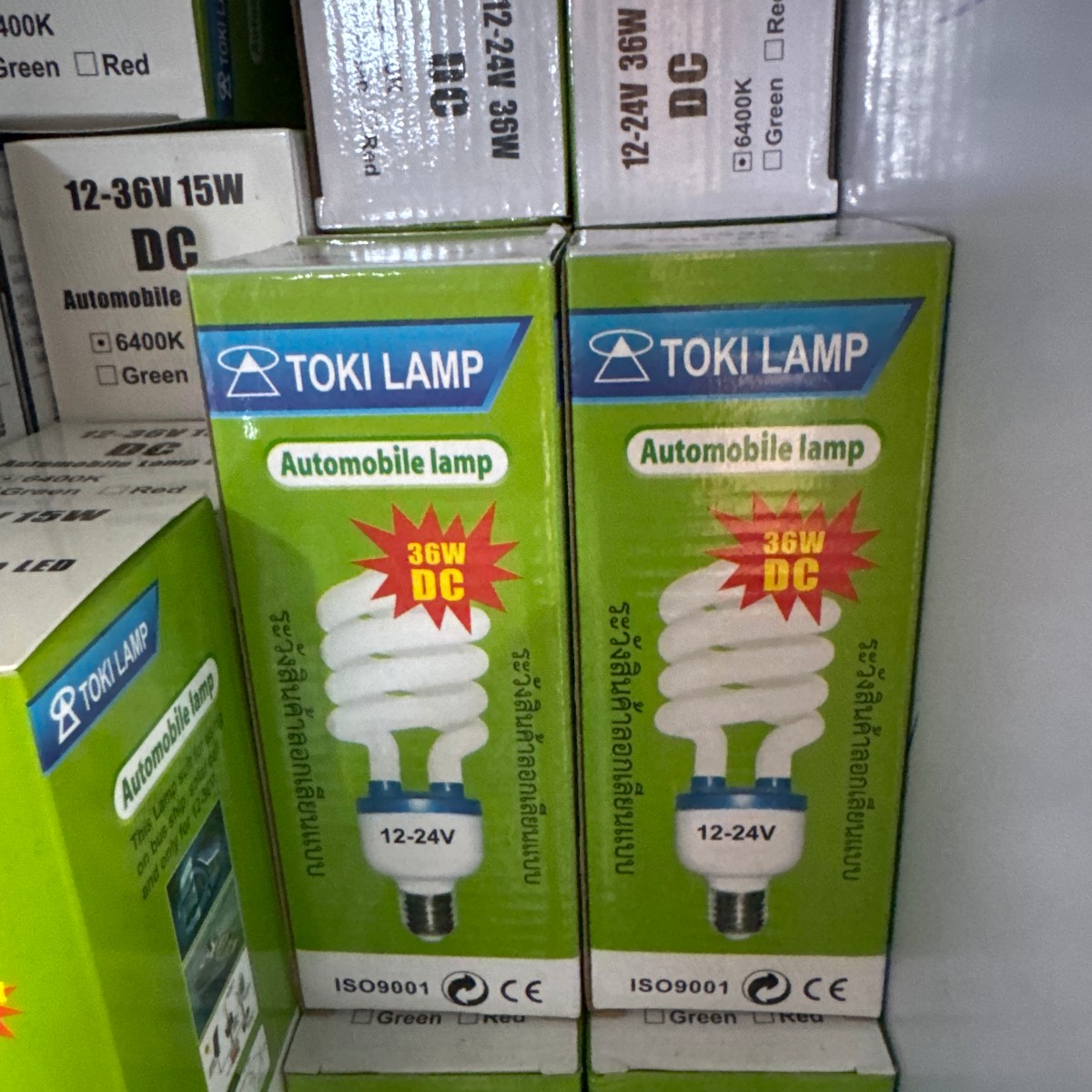 หลอดไฟ TOKI white DC12-24V 30W
