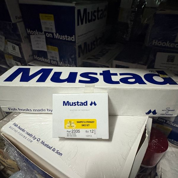 (F) เบ็ด 12 MUSTAD 2335
