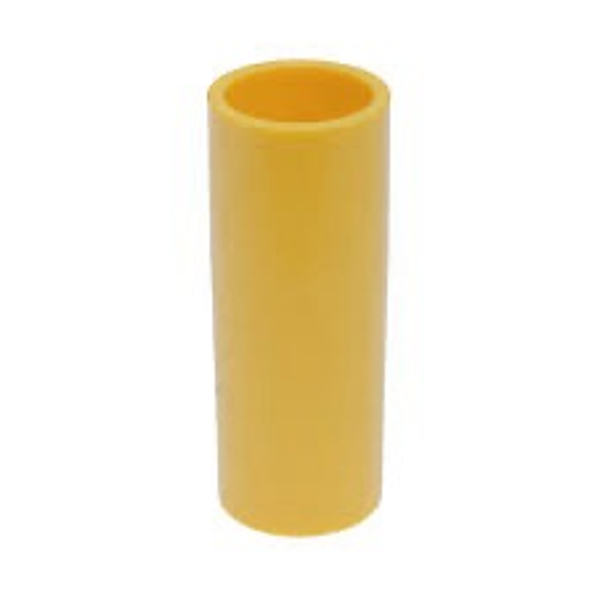 ข้อต่อตรง 3/8" PVC สีเหลือง